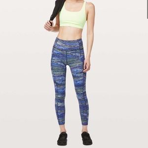 lululemon Fast and Free Tight Multicolor